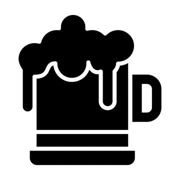Beer Vector Icon Design Illustration Stock Illustration