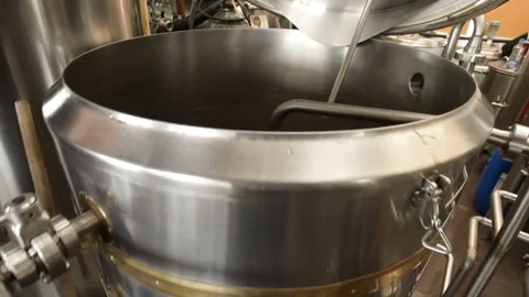 Beer wort collection container Stock Footage 85001689