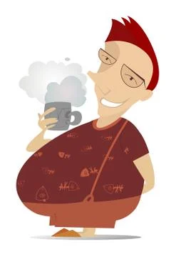 Beerlover Stockillustratie