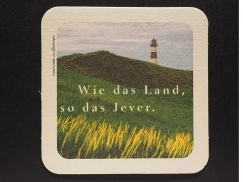 Beermat drink coaster Stock Photos
