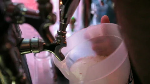 BeerOnTap02 Stock Footage