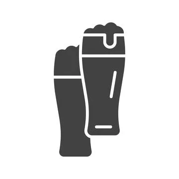 Beers icon vector image. Stock Illustration