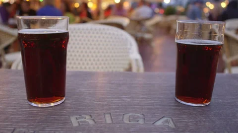 Beers in Riga Video stock 33480222