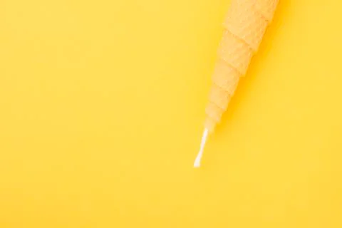 Beeswax candle Stock Photos