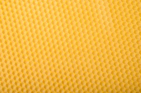 Beeswax honeycomb sheet background Stock Photos