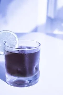 Beet drink with lemon Stock Photos