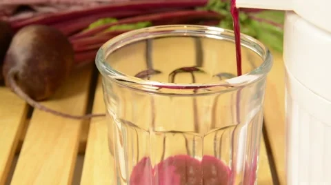 Beet Juice Stock Footage 49948655