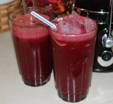 Beet Juice Stock Photos