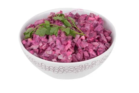 Beet with mayonnaise Stock Photos