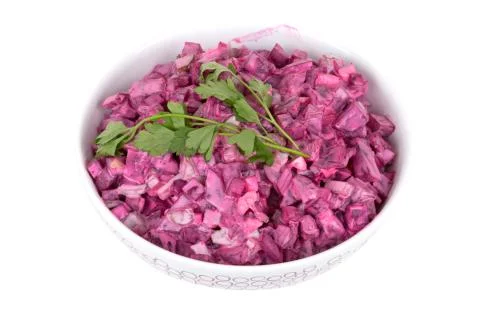 Beet with mayonnaise Stock Photos