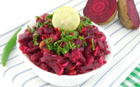 Beet Root Curry Stock Photos
