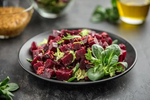 Beet salad. Stock Photos