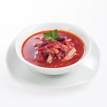 Beet soup Stock Photos