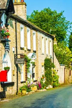 Beetham old Post Office and Tea Rooms UK Stock Photos