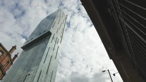 Beetham Tower in Deansgate, Manchester Stock-Footage 134165687