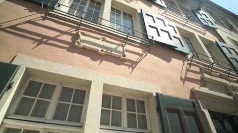 The Beethoven House Stock Footage 243759342