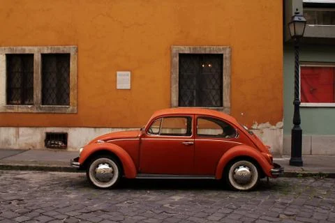 Beetle in Budapest Foto stock