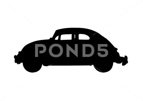 classic cars side view icon