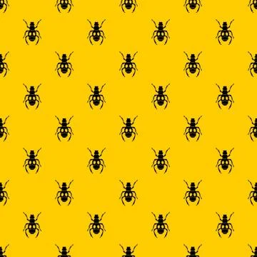 Beetle insect pattern vector 스톡 일러스트