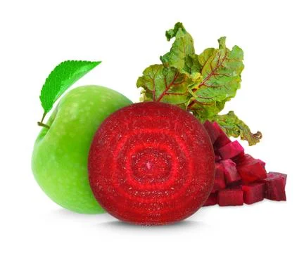 Beetroot and apple Foto stock