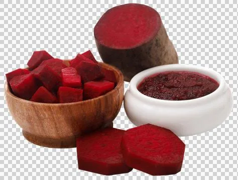 Beetroot and paste in a bowl Stock Photos