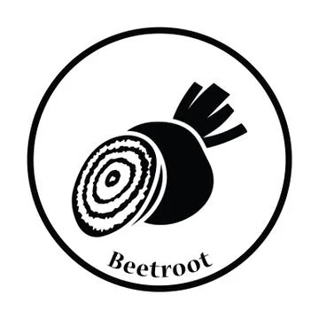 Beetroot  icon Stock Illustration