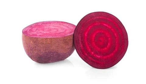 Beetroot isolated on white background Stock Photos