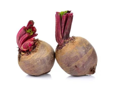 Beetroot isolated on white background Stock Photos