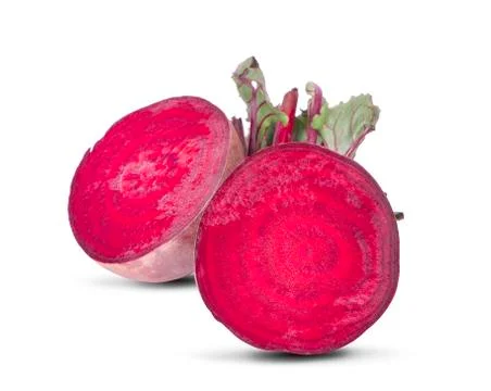 Beetroot an isolated on white background Stock Photos