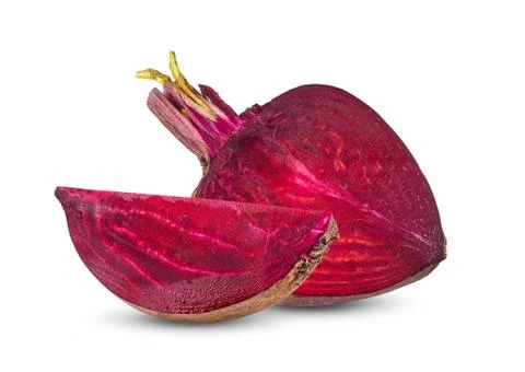 Beetroot isolated on white background Foto stock