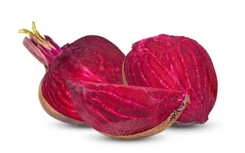 Beetroot isolated on white background Stock Photos