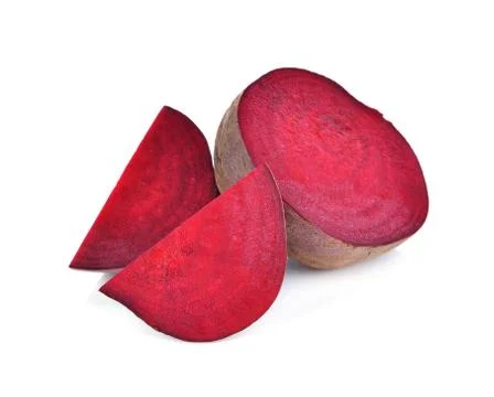 Beetroot isolated on white background Stock Photos