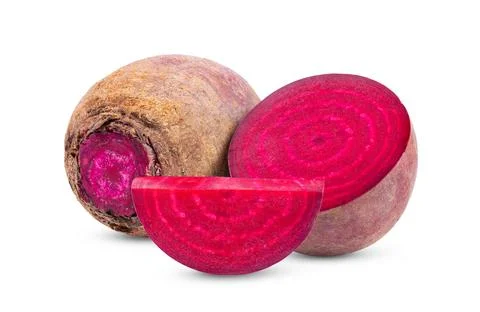 Beetroot isolated on white background Stock Photos