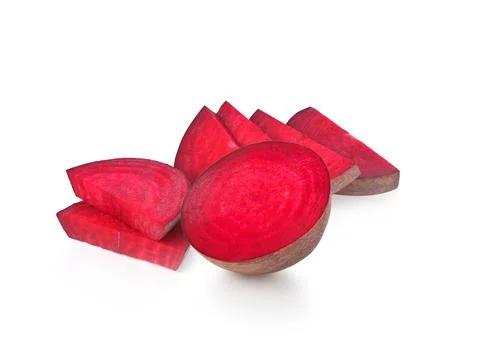 Beetroot isolated on white background Stock Photos