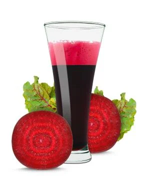 Beetroot juice Stock Photos