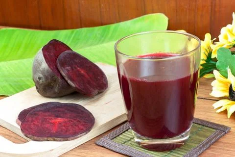 Beetroot juice Stock Photos