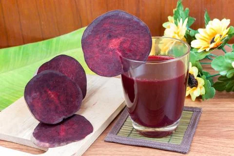 Beetroot juice Foto stock