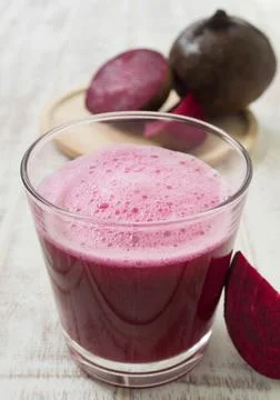 Beetroot juice Stock Photos