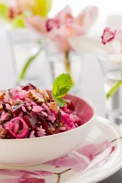 Beetroot salad Stock Photos