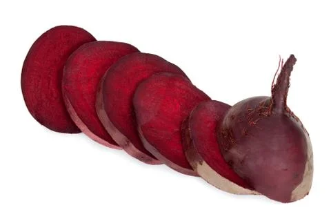 Beetroot sliced Stock Photos