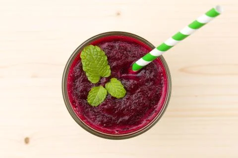 Beetroot smoothie Stock Photos