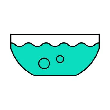 Beetroot soup vector symbol illustration icon color illustration Stock Illustration