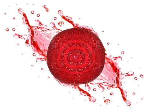 Beetroot splash Stock Photos