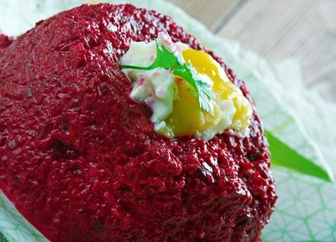 Beetroot tartare Stock Photos