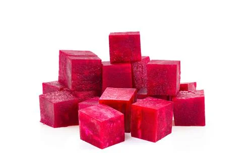 Beetroot vegetables  isolated on white background. full depth of field Foto stock