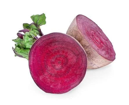 Beetroot on white background Stock Photos