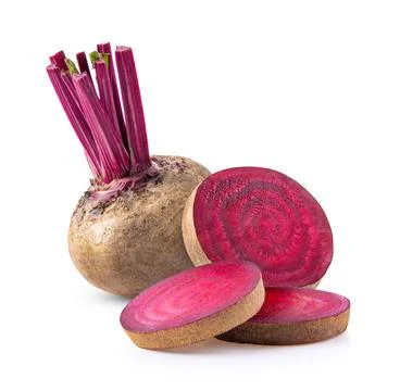 Beetroot  on white background Stock Photos