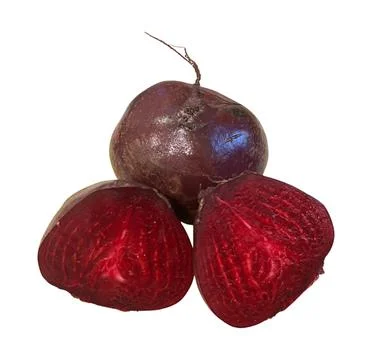 Beetroot  on white Stock Photos