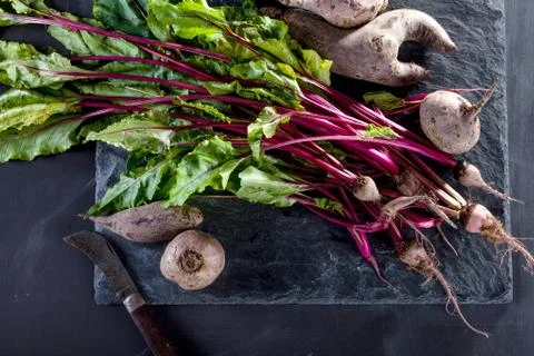 Beetroots cooking Foto stock