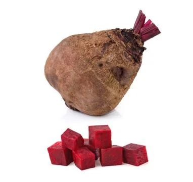 Beetroots isolated on white background Stock Photos